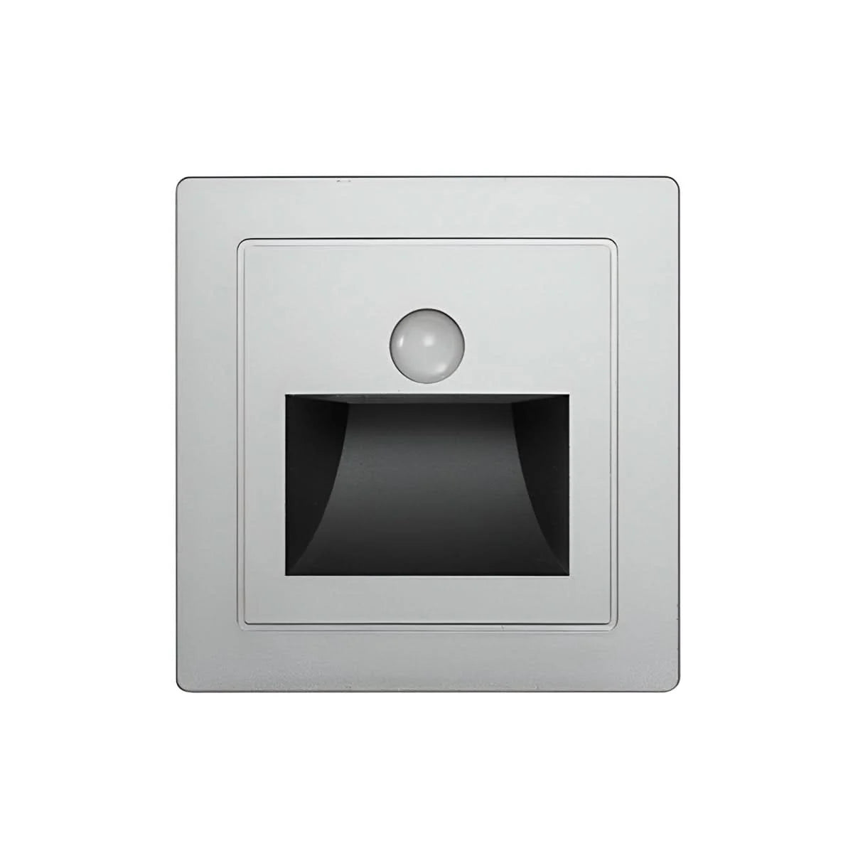 LED Wall Light Motion Sensor Warm White Aluminum