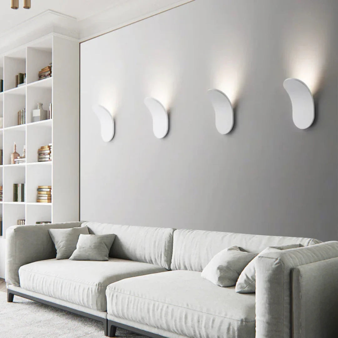 LED Wall Light Slim Near-Flush Glare-Free