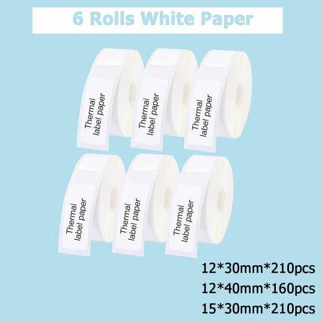 Label Printer Portable Wireless Bluetooth Inkless Thermal Printing