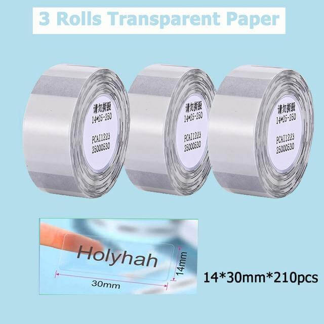 Label Printer Portable Wireless Bluetooth Inkless Thermal Printing