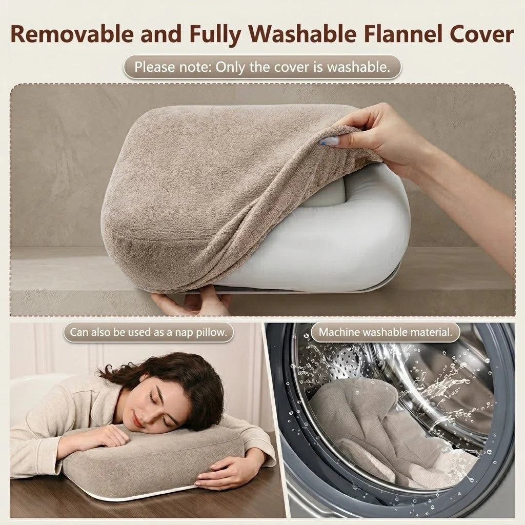 Lap Desk Rotating Adjustable Device Holder Cushioned Base & Tray