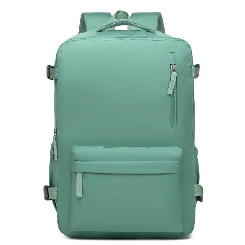 Laptop Backpack Weather-Resistant Multiple Compartments & Hidden Zipper