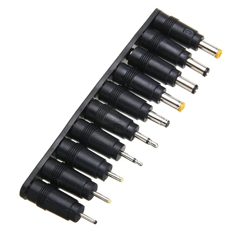 Laptop Charger Adapter 16 Interchangeable Tips Lightweight & Portable