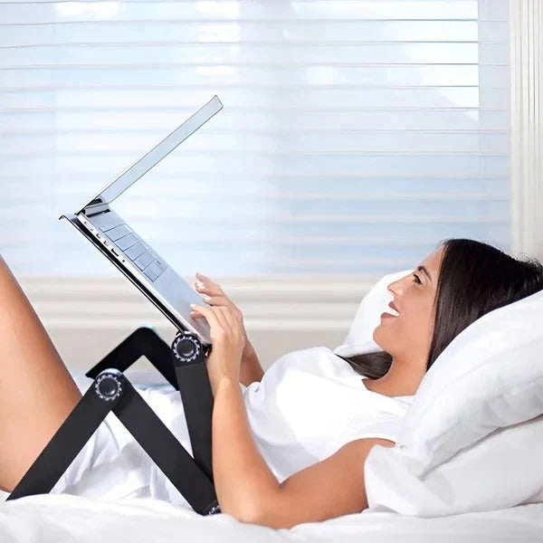 Laptop Stand Adjustable Height Vented Aluminum