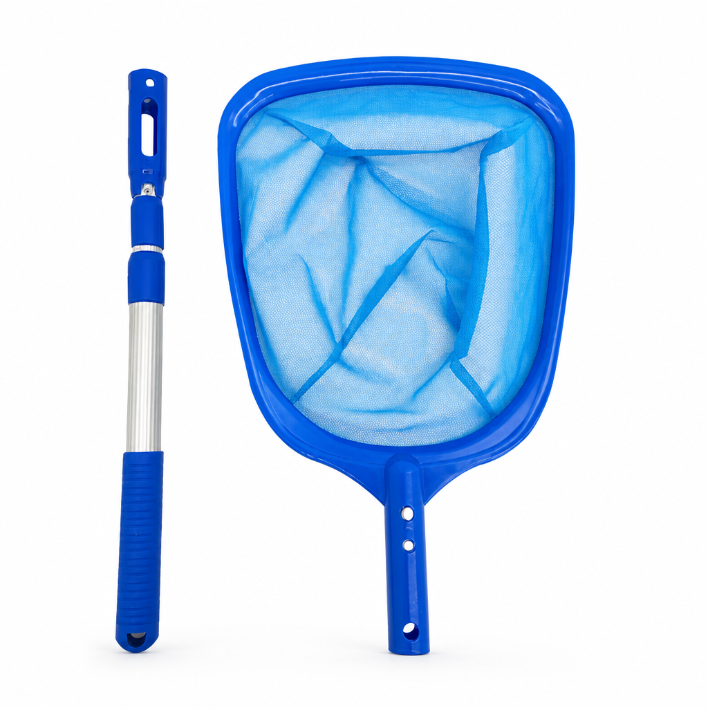 Large Mesh Telescopic Pool Skimmer Net