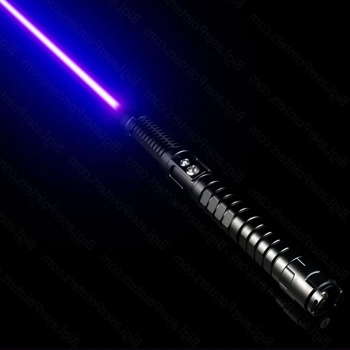 Laser Flashlight Blue Adjustable Focus Fire Starter