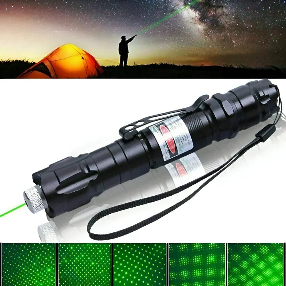 Laser Pointer Long-Range Green Beam Rechargeable FAN?