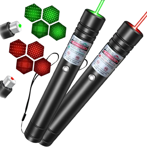 Laser Pointer Long-Range Starry & Focused USB Rechargeable