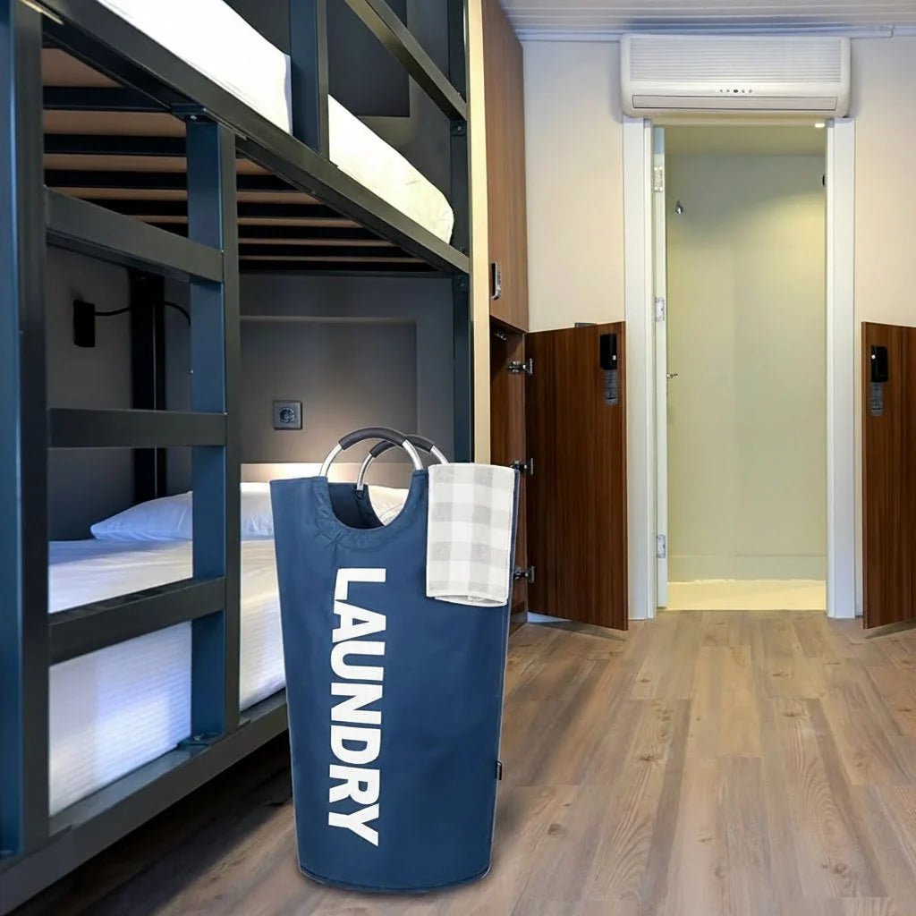Laundry Hamper Large Foldable Waterproof Lining Reinforced Handles