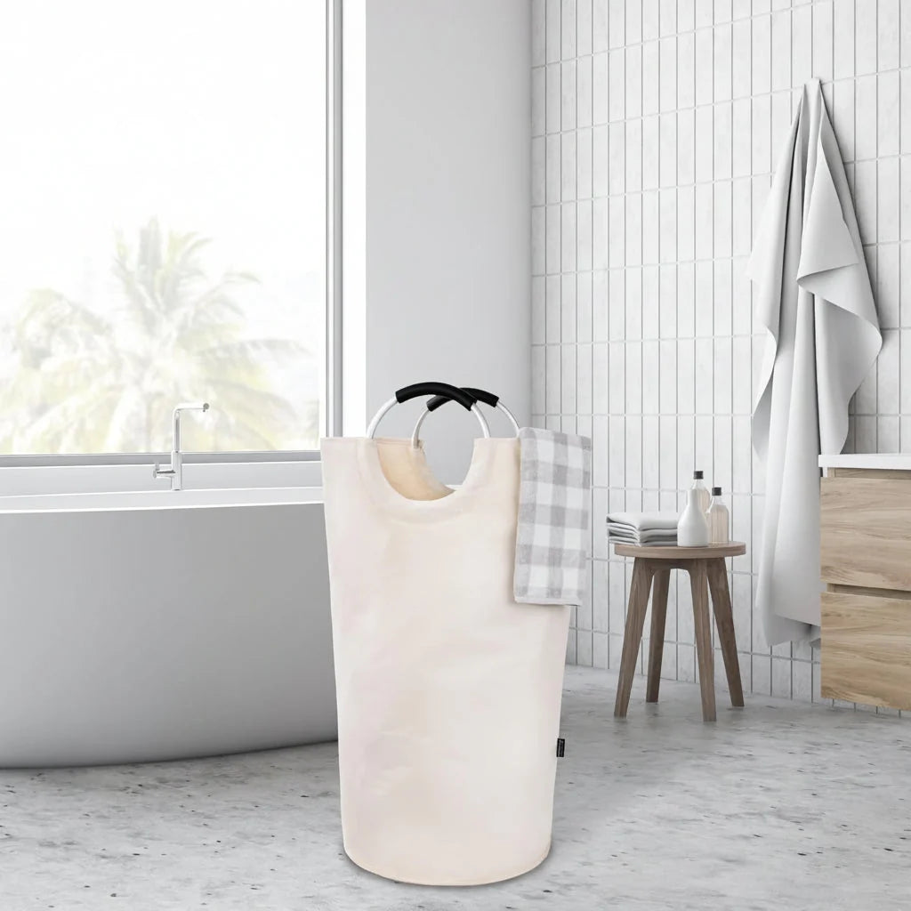 Laundry Hamper Large Foldable Waterproof Lining Reinforced Handles