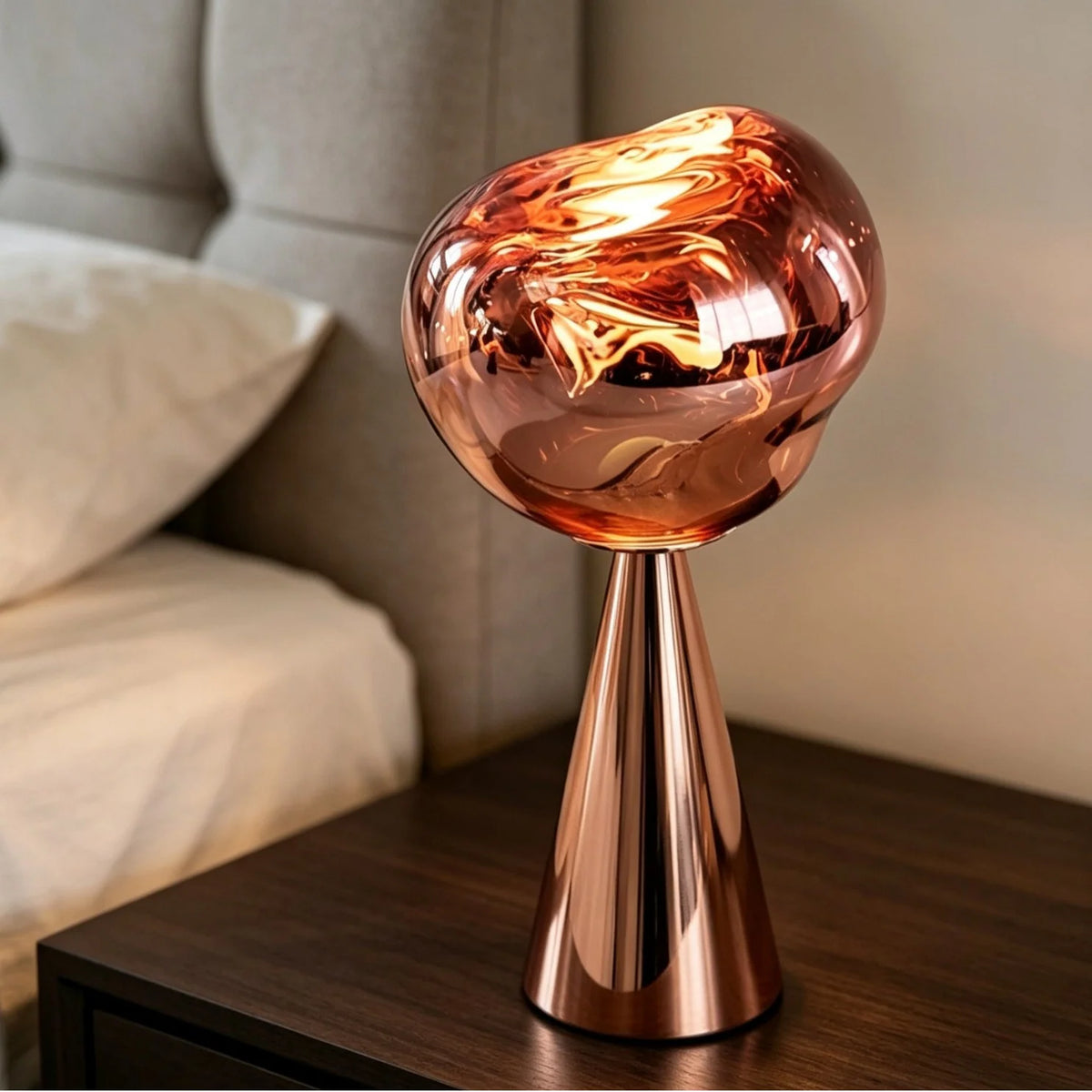 Lava Lamp Touch Switch Warm Ambient Lighting