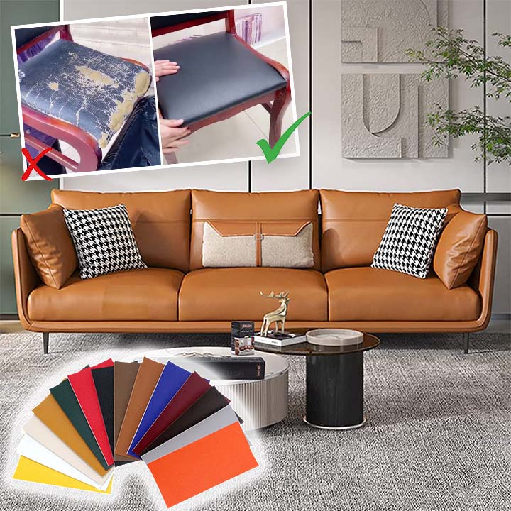Leather Repair Patch Self-Adhesive Durable 50x138 cm