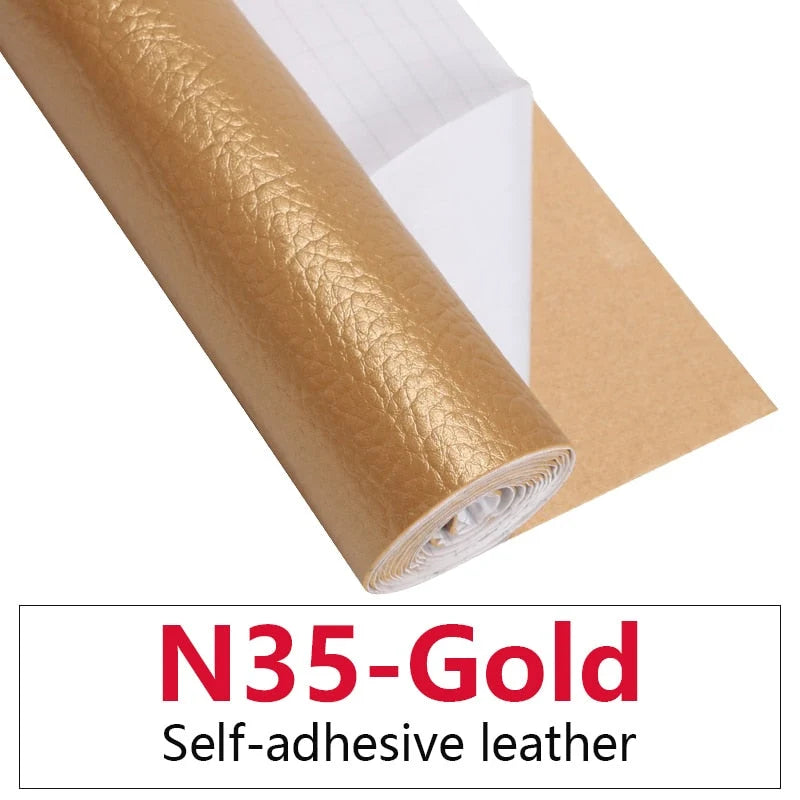 Leather Repair Patch Self-Adhesive PU Leather Cut-To-Fit