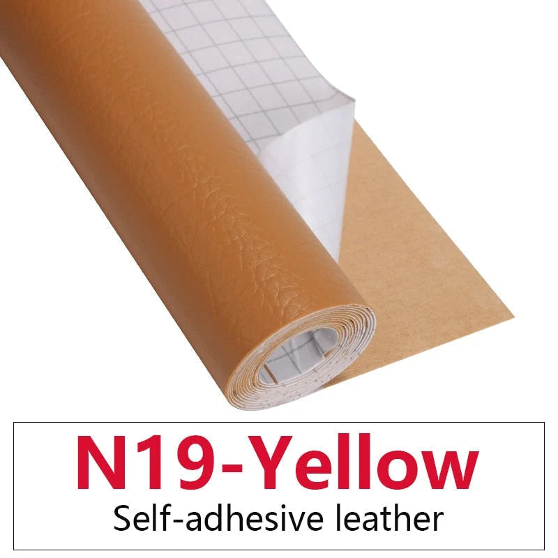 Leather Repair Patch Self-Adhesive PU Leather Cut-To-Fit