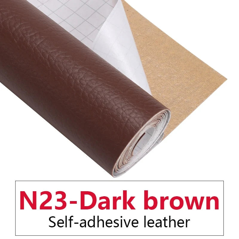 Leather Repair Patch Self-Adhesive PU Leather Cut-To-Fit