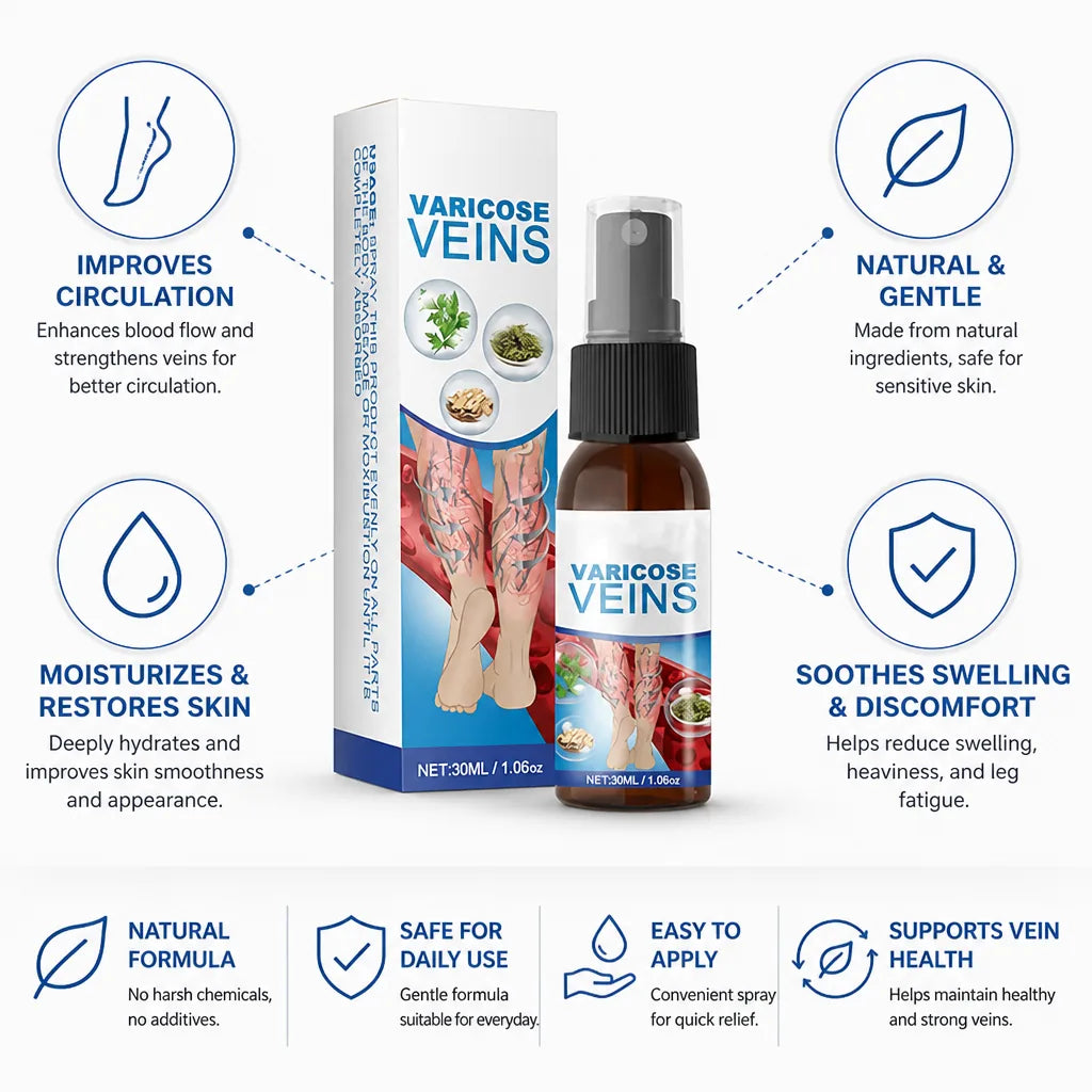 Leg Vein Spray Circulation-Boosting Swelling Relief