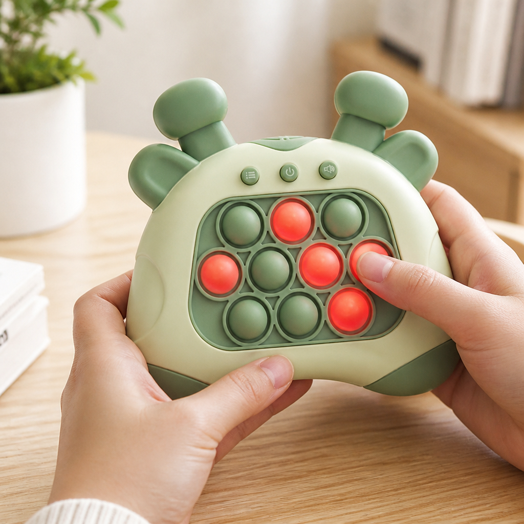 Light & Sound Silicone Pop-It Game