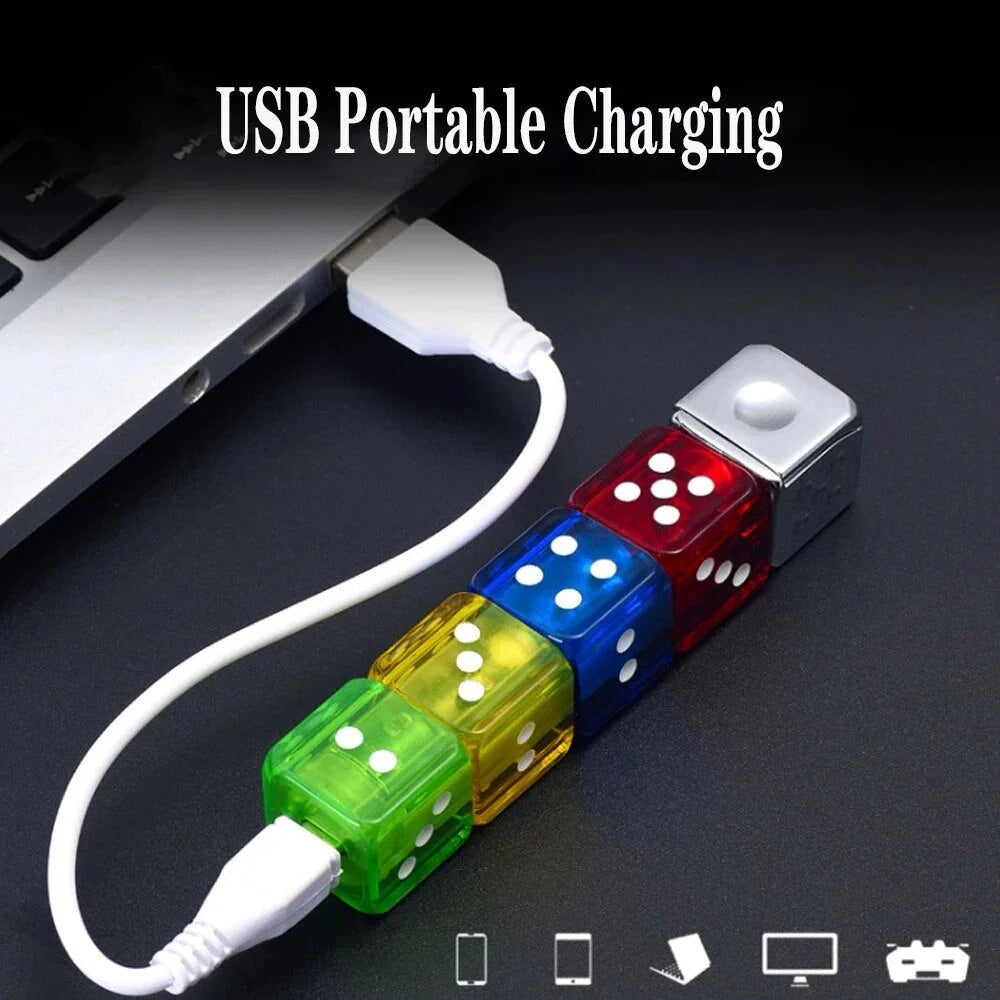 Lighter Dice Design Glows When Ignited
