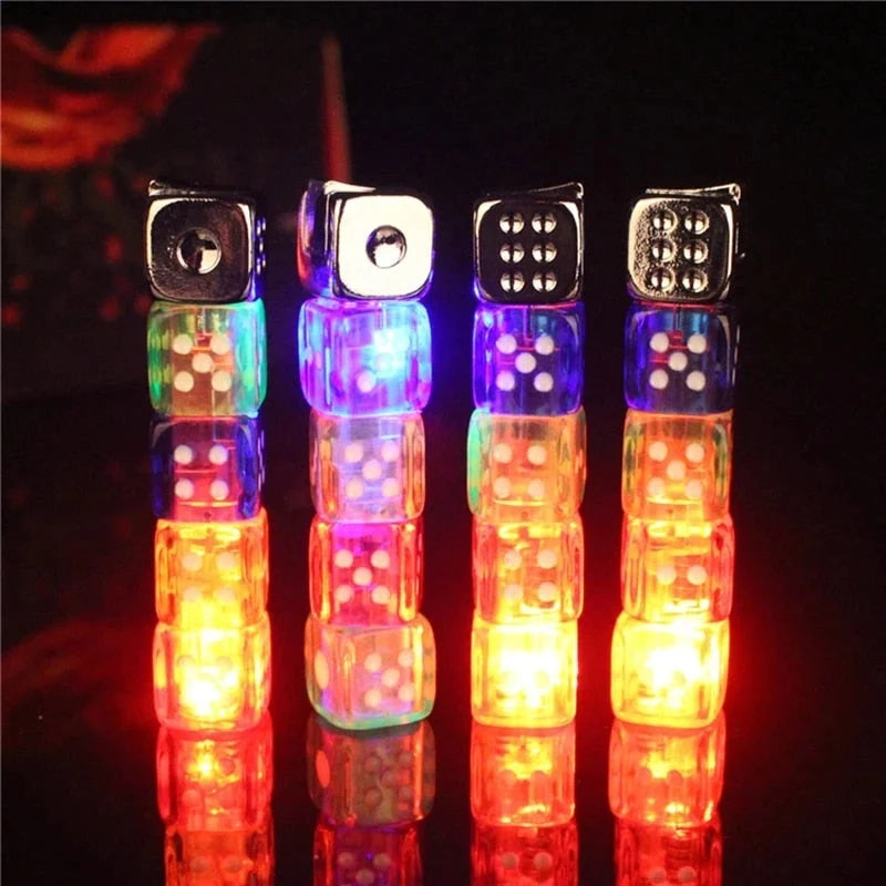 Lighter Dice Design Glows When Ignited