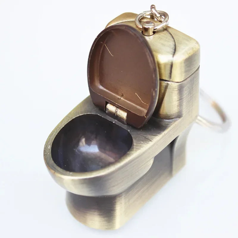 Lighter Metal Toilet-Shaped Pocket-Sized