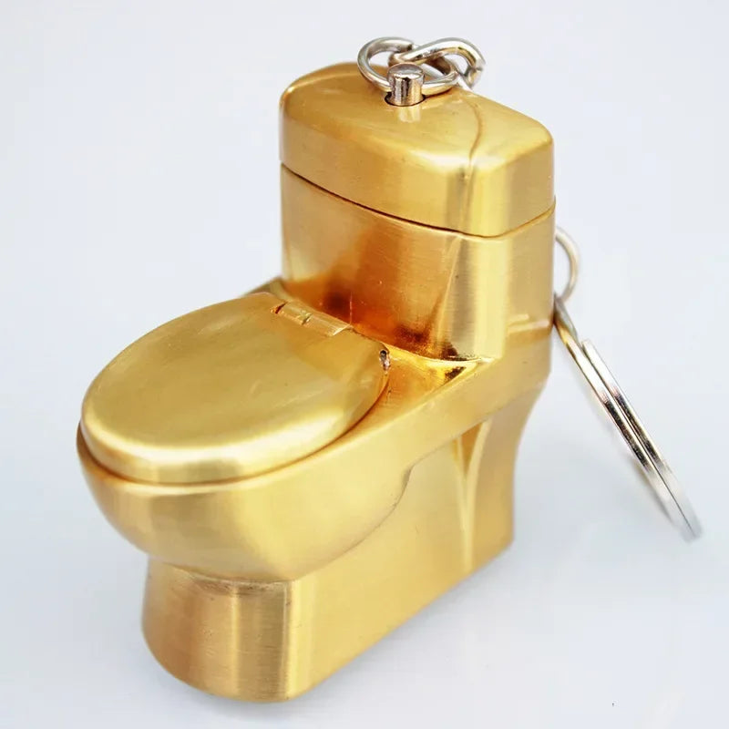 Lighter Metal Toilet-Shaped Pocket-Sized