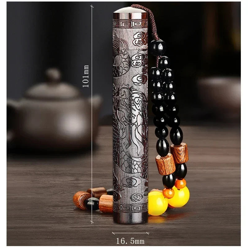 Lighter Rechargeable Windproof Wooden Ultra-Thin Design