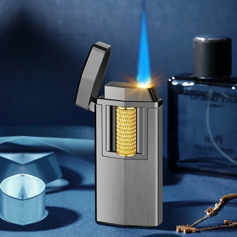 Lighter Windproof Flameless USB Rechargeable Metal Body