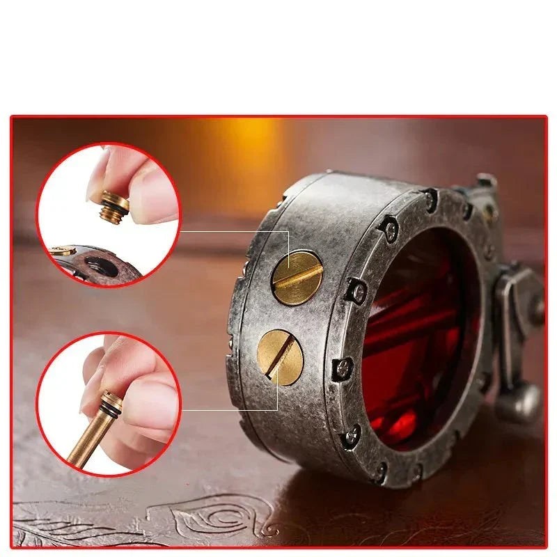 Lighter Windproof Transparent Fuel Tank