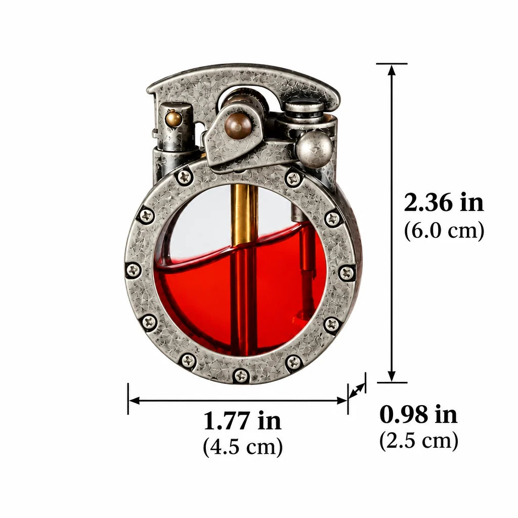 Lighter Windproof Transparent Fuel Tank