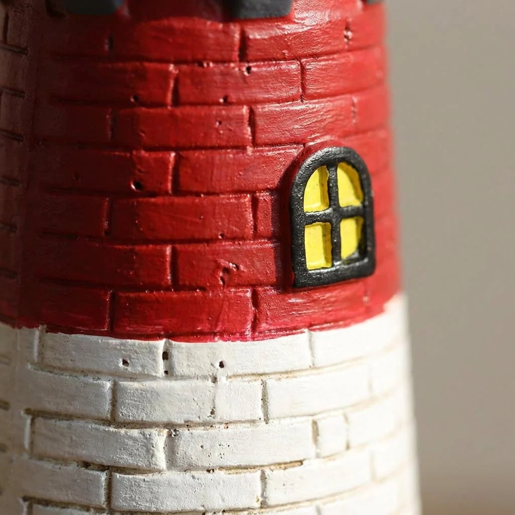Lighthouse Garden Light Solar-Powered Rotating LED Beacon