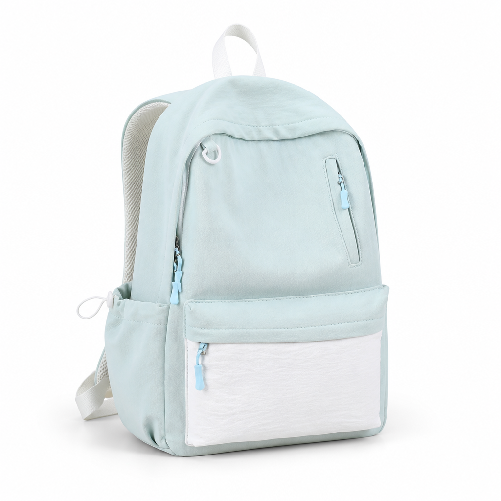 Lightweight Breathable Multi-Pocket School Backpack