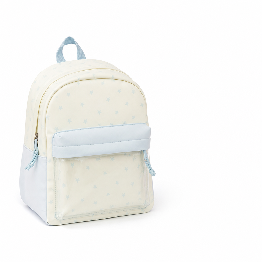 Lightweight Durable Star-Print School Backpack