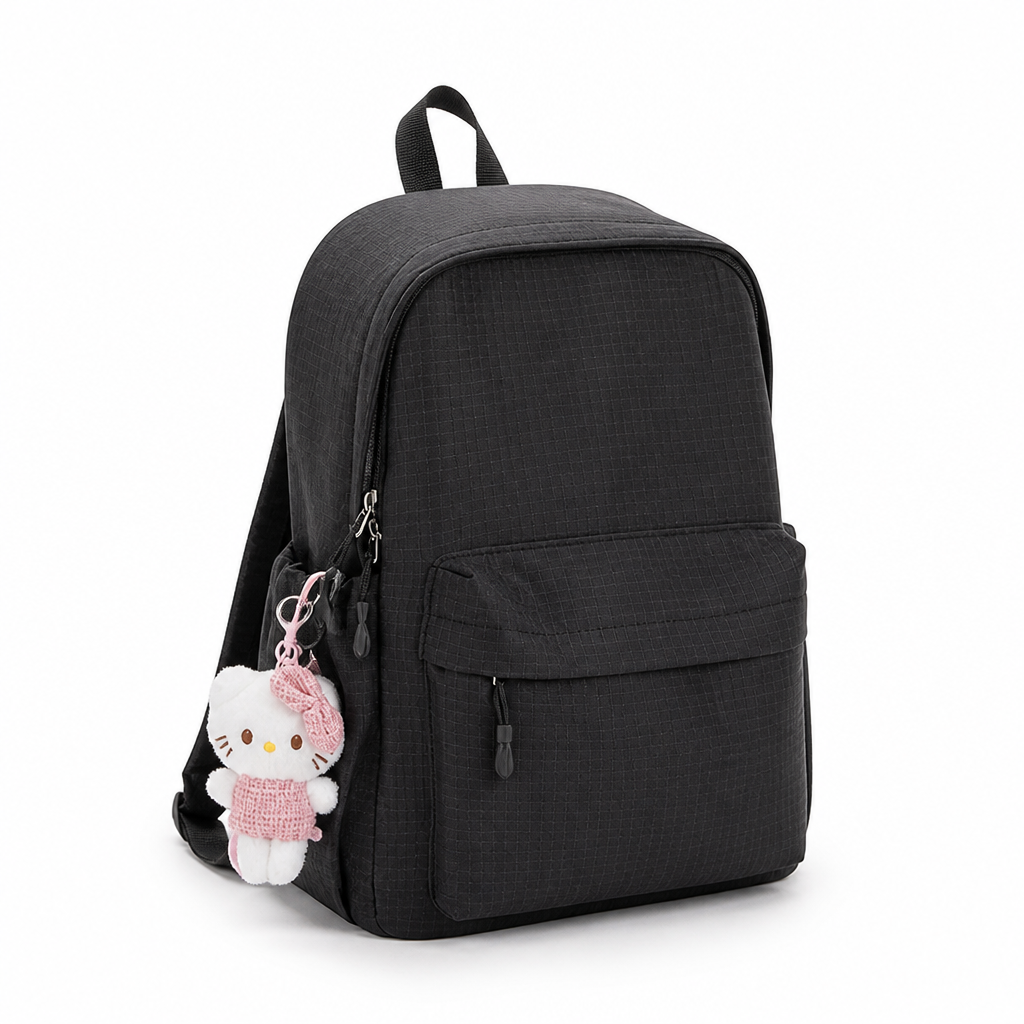 Lightweight Ergonomic Multi-Compartment School Backpack