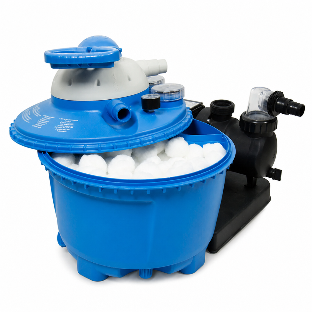 Lightweight Fiber High-Absorption Pool Filter Balls (Sand Replacement)