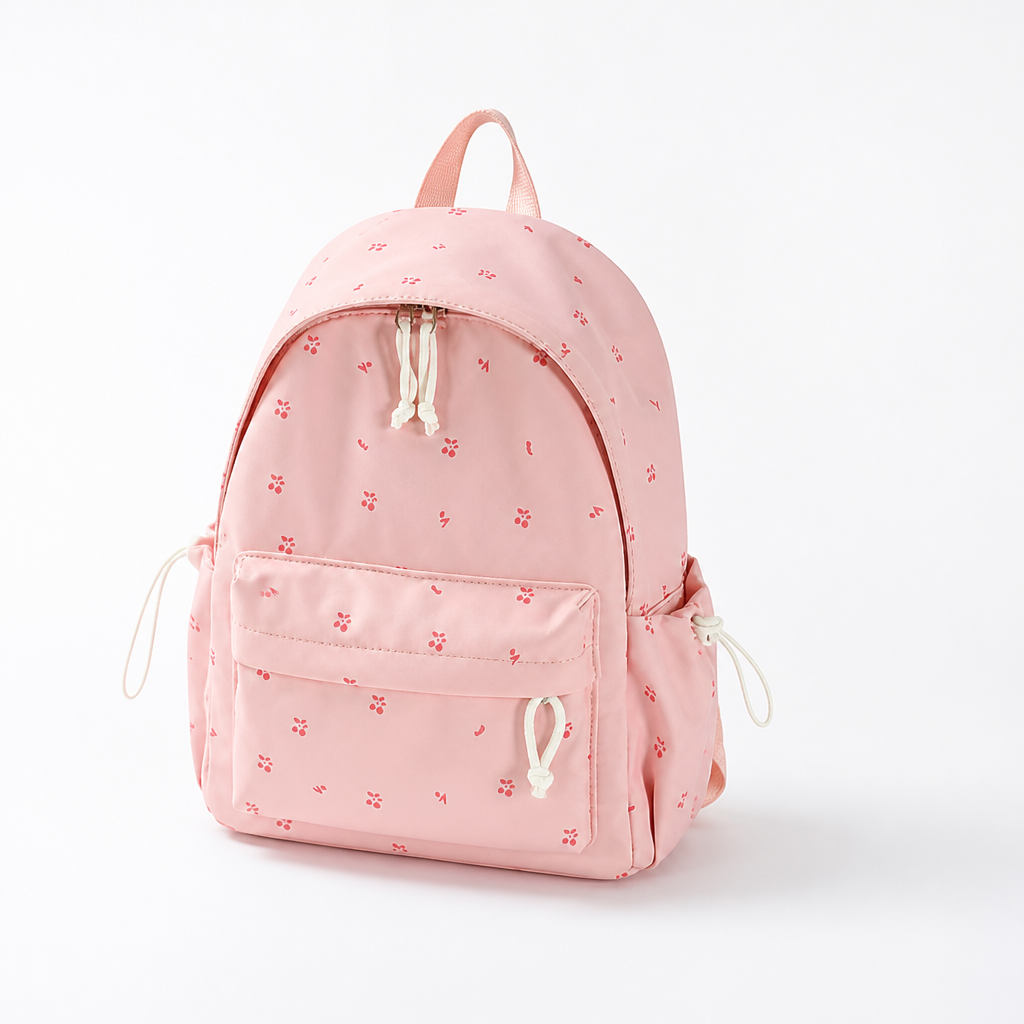 Lightweight Floral School Backpack (Multiple Pockets)