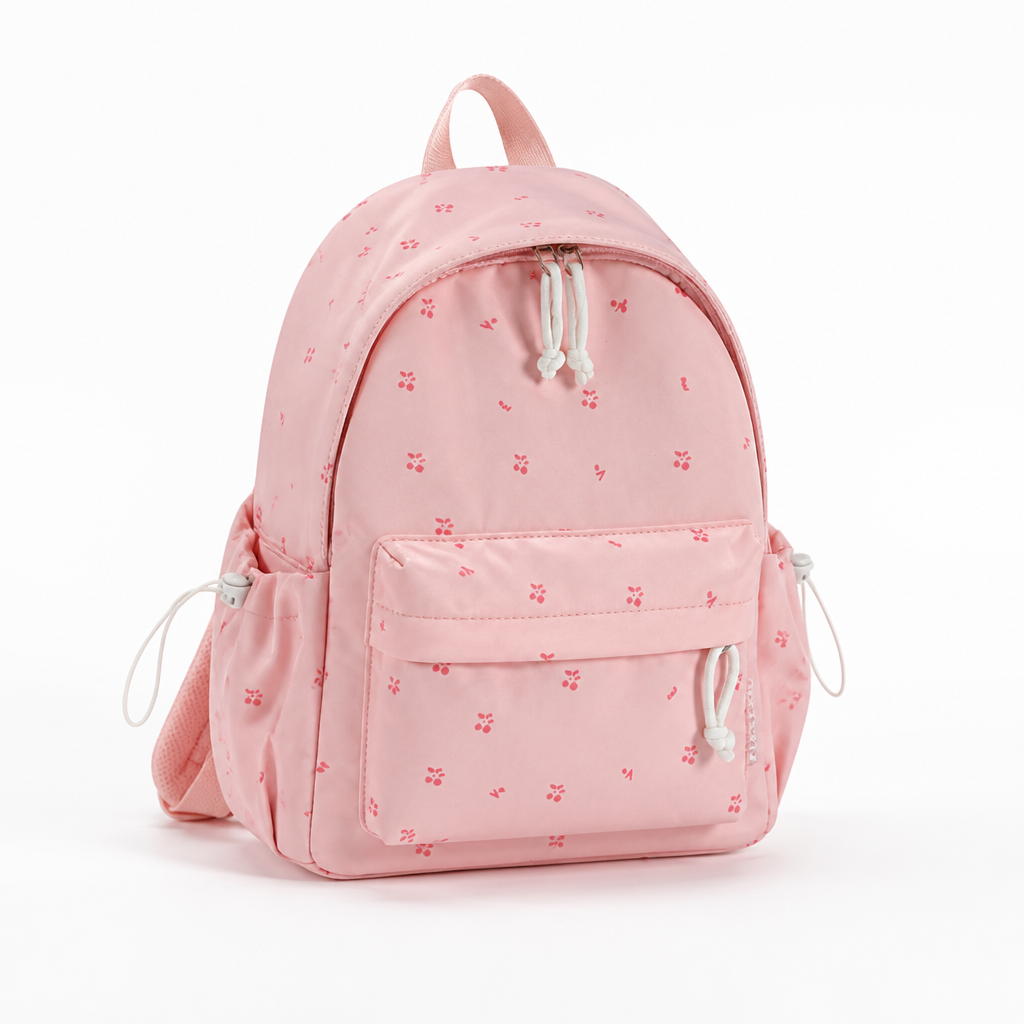Lightweight Floral School Backpack (Multiple Pockets)