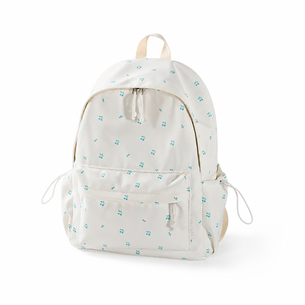 Lightweight Floral School Backpack (Multiple Pockets)