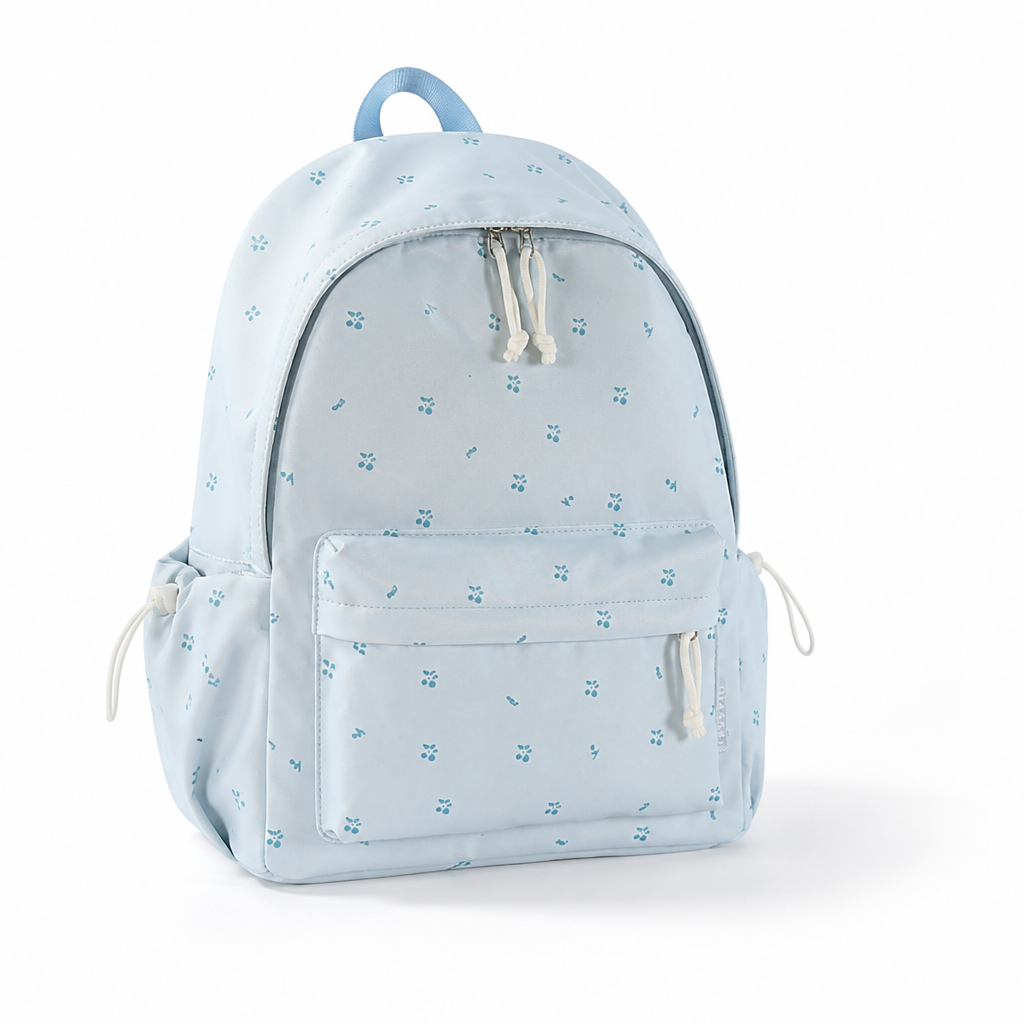 Lightweight Floral School Backpack (Multiple Pockets)