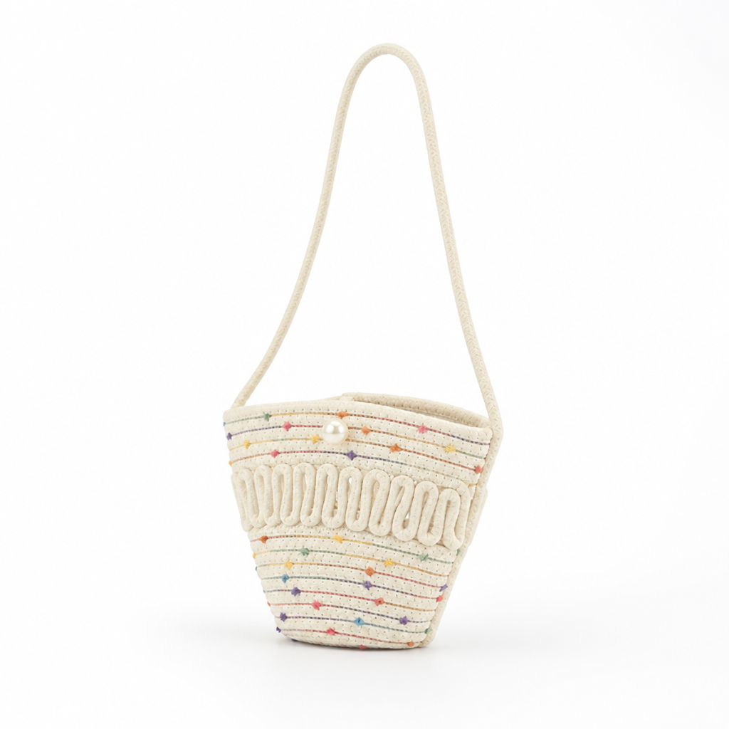 Lightweight Handmade Colorful Crossbody Bag (Adjustable Strap)
