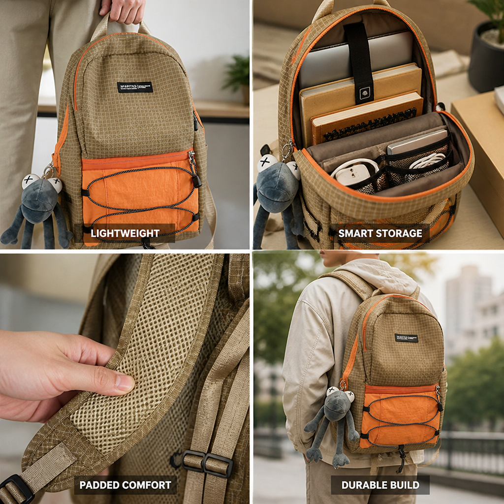 Lightweight Laptop School Backpack