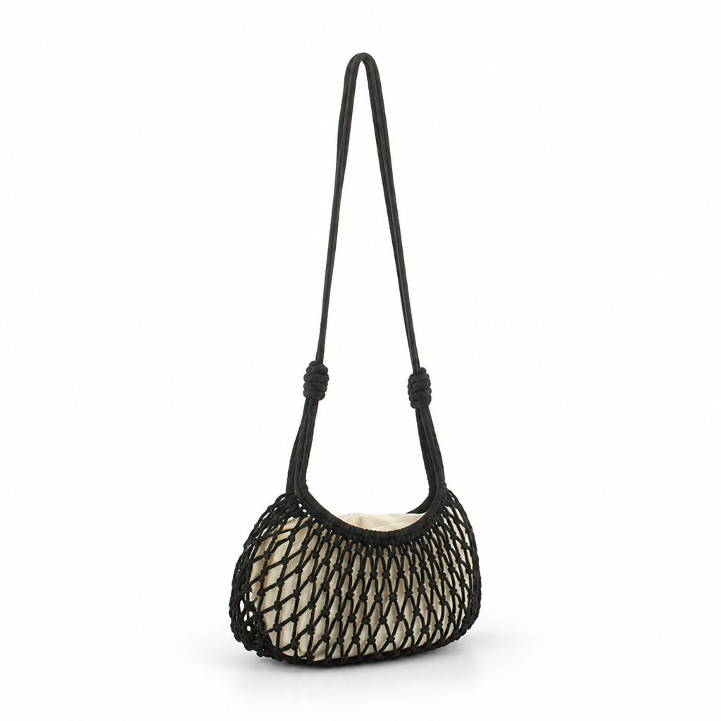 Lightweight Mesh Shoulder Bag (Adjustable Strap)