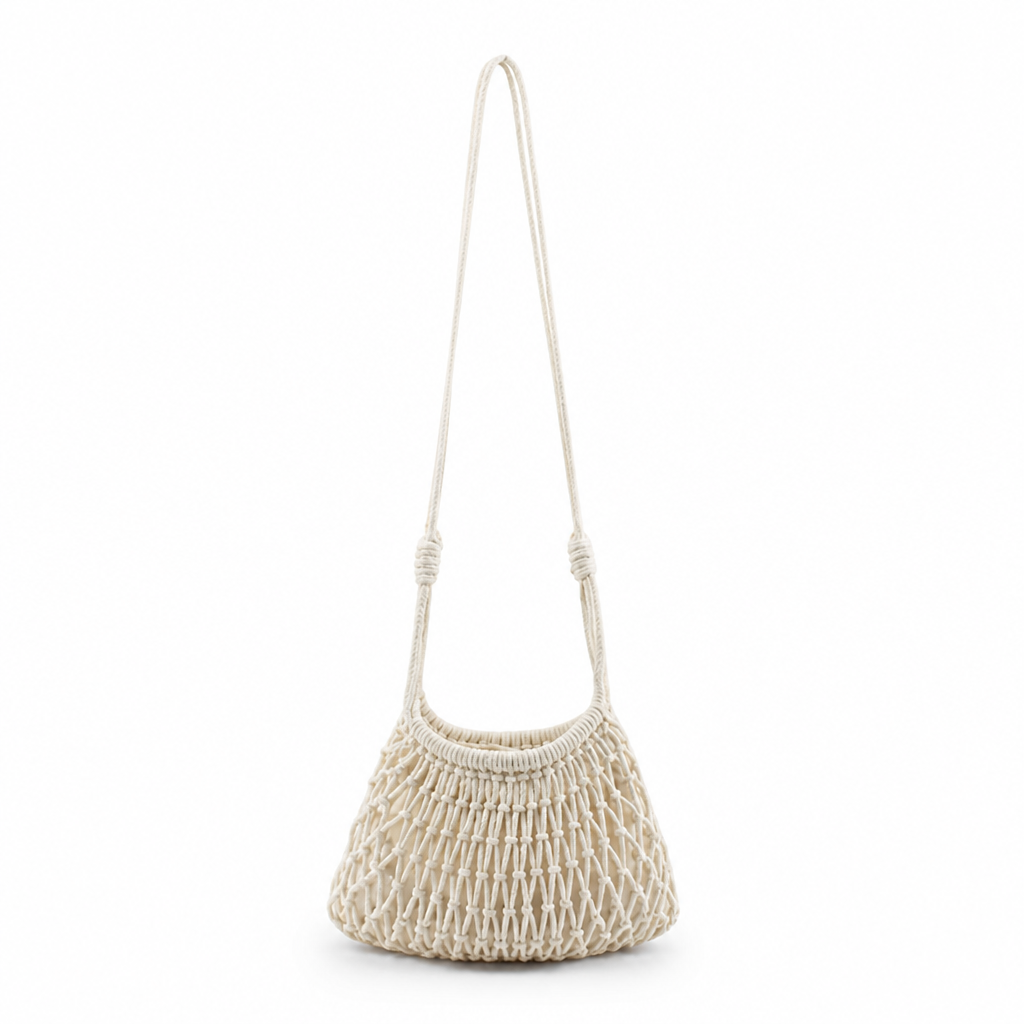 Lightweight Mesh Shoulder Bag (Adjustable Strap)