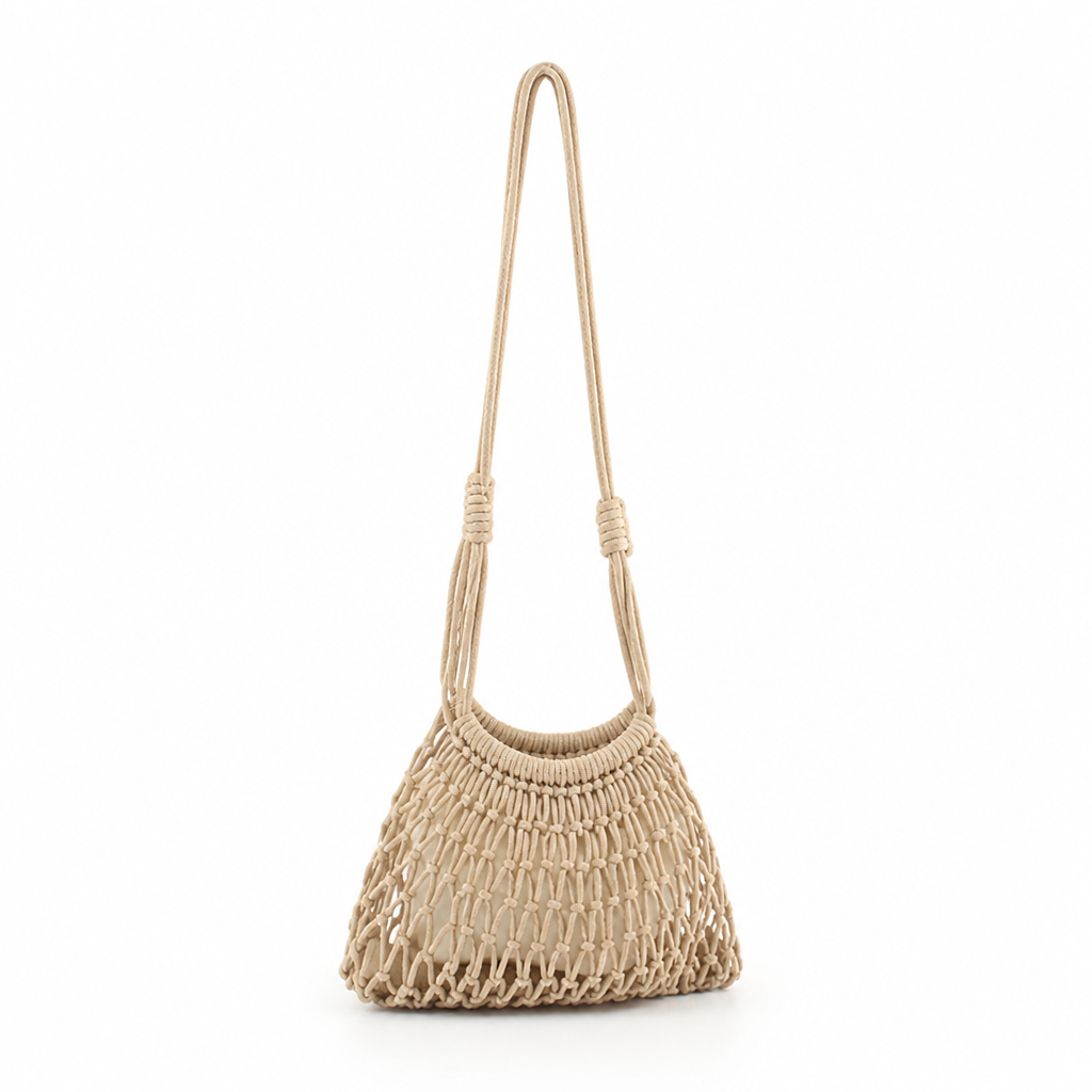 Lightweight Mesh Shoulder Bag (Adjustable Strap)