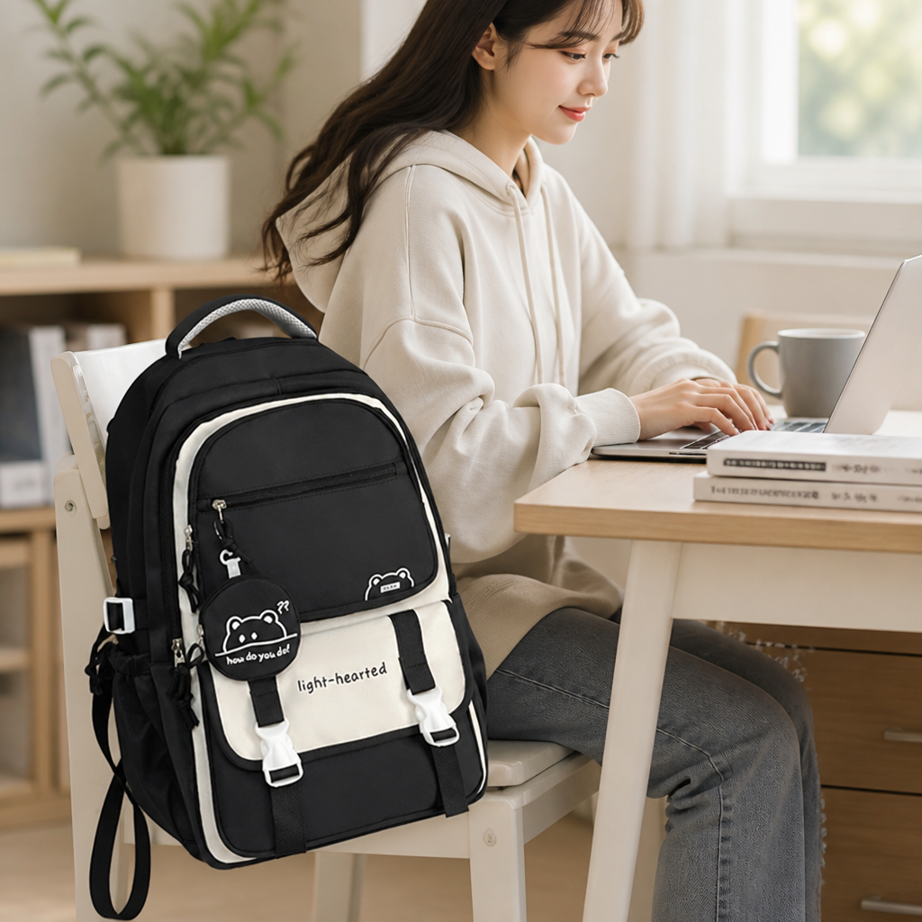 Lightweight Multi-Compartment Laptop Backpack
