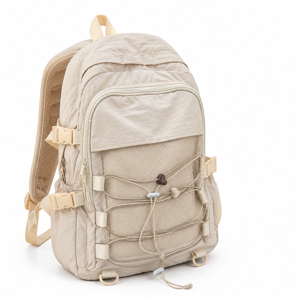 Lightweight Multi-Compartment School Backpack (Adjustable Padded Straps)