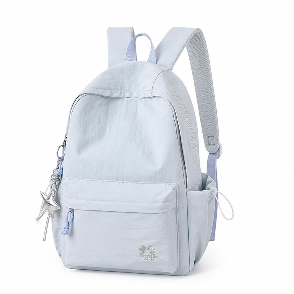 Lightweight Multi-Compartment School Backpack (Adjustable Straps)