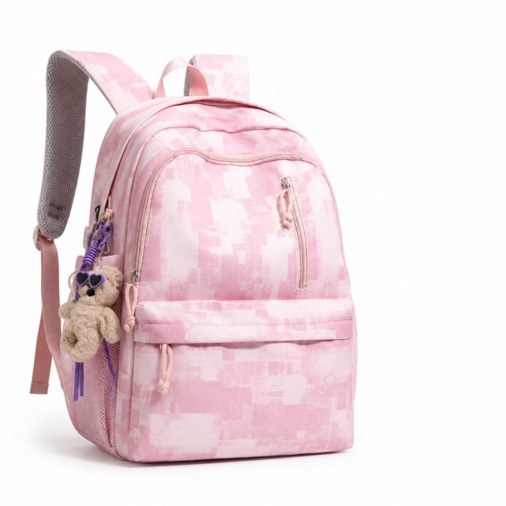 Lightweight Multi-Compartment School Backpack (Laptop Sleeve)