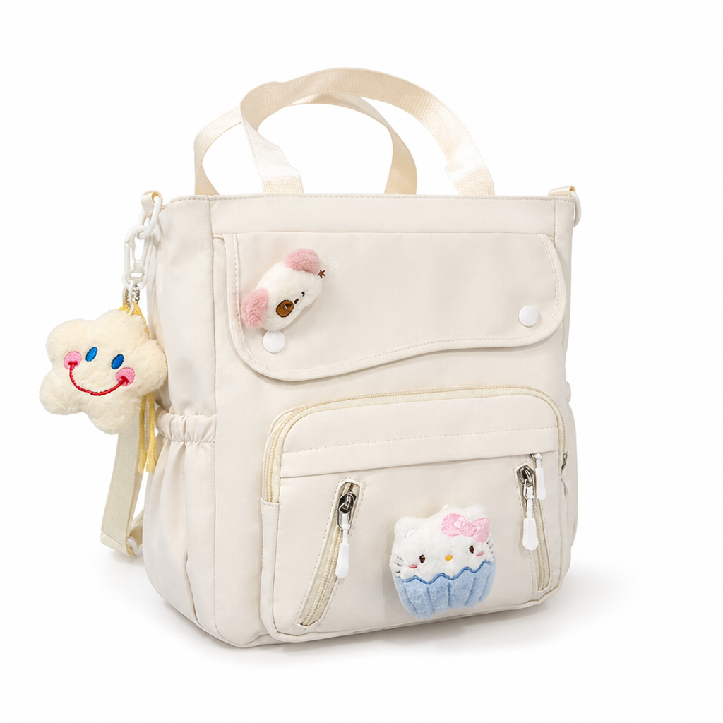Lightweight Multi-Pocket School Backpack (Laptop Sleeve)