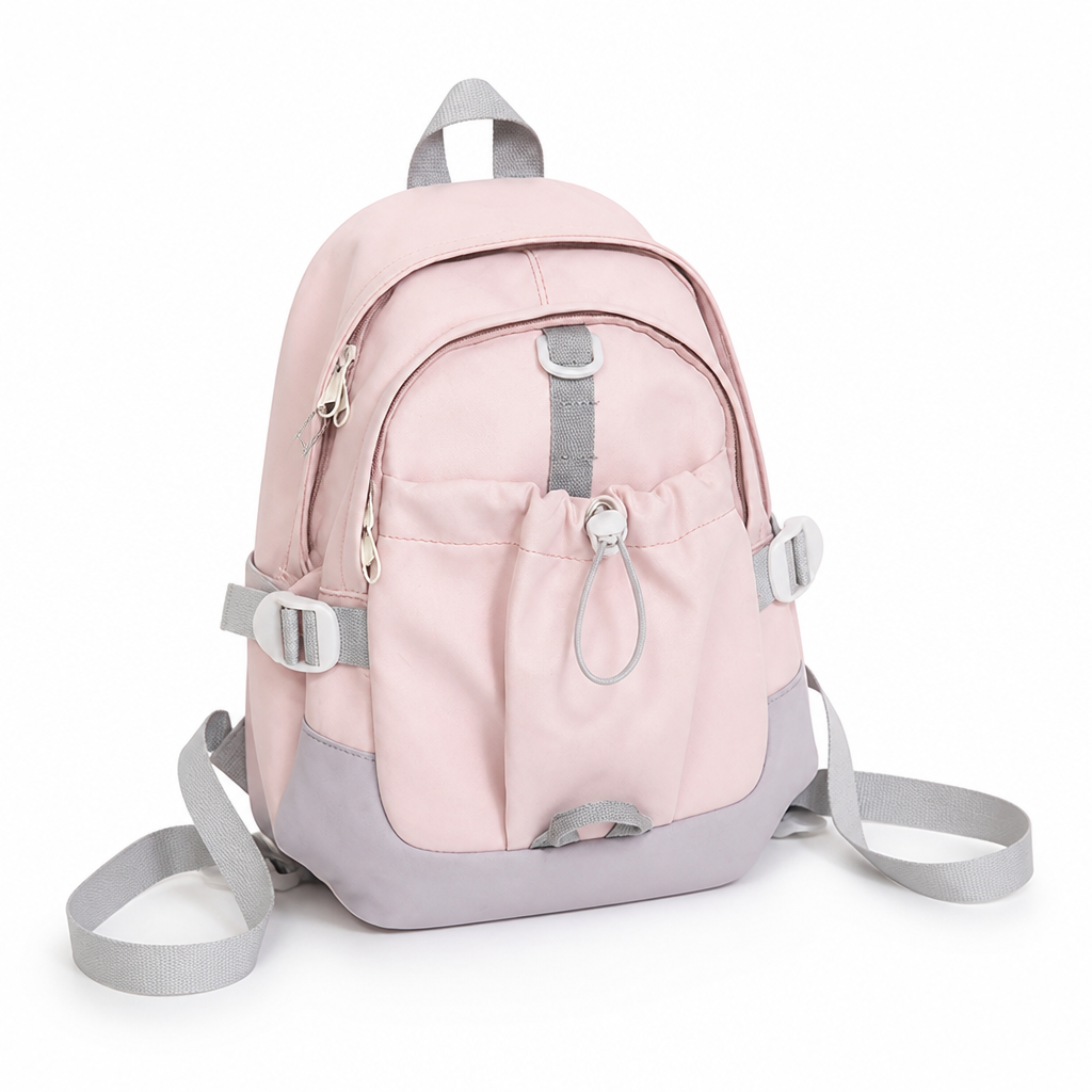 Lightweight Multiple-Pocket Mini Backpack