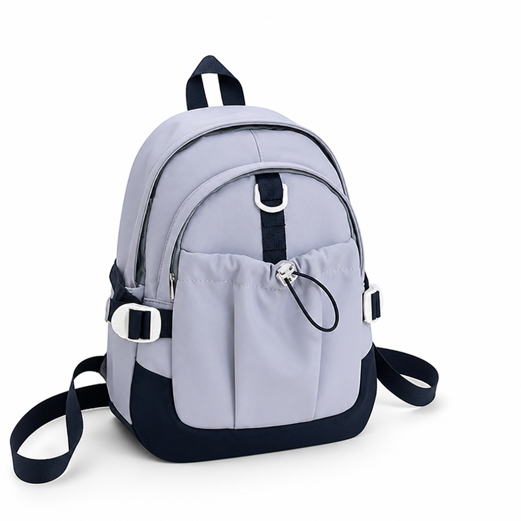Lightweight Multiple-Pocket Mini Backpack